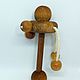 Wooden rattle harlequin. Teethers and rattles. Shop Grizunok teether. My Livemaster. Фото №5