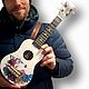 Укулеле "Лиса"(сопрано)гавайская гитара 53 см. Укулеле (гавайская гитара). Guitar & Ukulele art Studio. Интернет-магазин Ярмарка Мастеров.  Фото №2