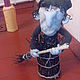 Баба Яга в ступе. Куклы и пупсы. Мария Ворончихина. Интернет-магазин Ярмарка Мастеров.  Фото №2