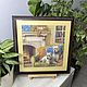 Picture cross stitch by the fireplace, cross stitch, Pictures, Chelyabinsk,  Фото №1
