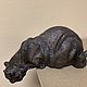 Заказать "КОТ С ПОЛКИ". Ironbronza. Ярмарка Мастеров. . Скульптуры Фото №3
