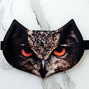 Активный отдых и развлечения handmade. Livemaster - original item Owl mafia mask, silent mafia game mask, anti-cafe game mask. Handmade.