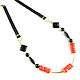 Order Coral necklace, coral and onyx necklace, coral beads. Irina Moro. Livemaster. . Necklace Фото №3