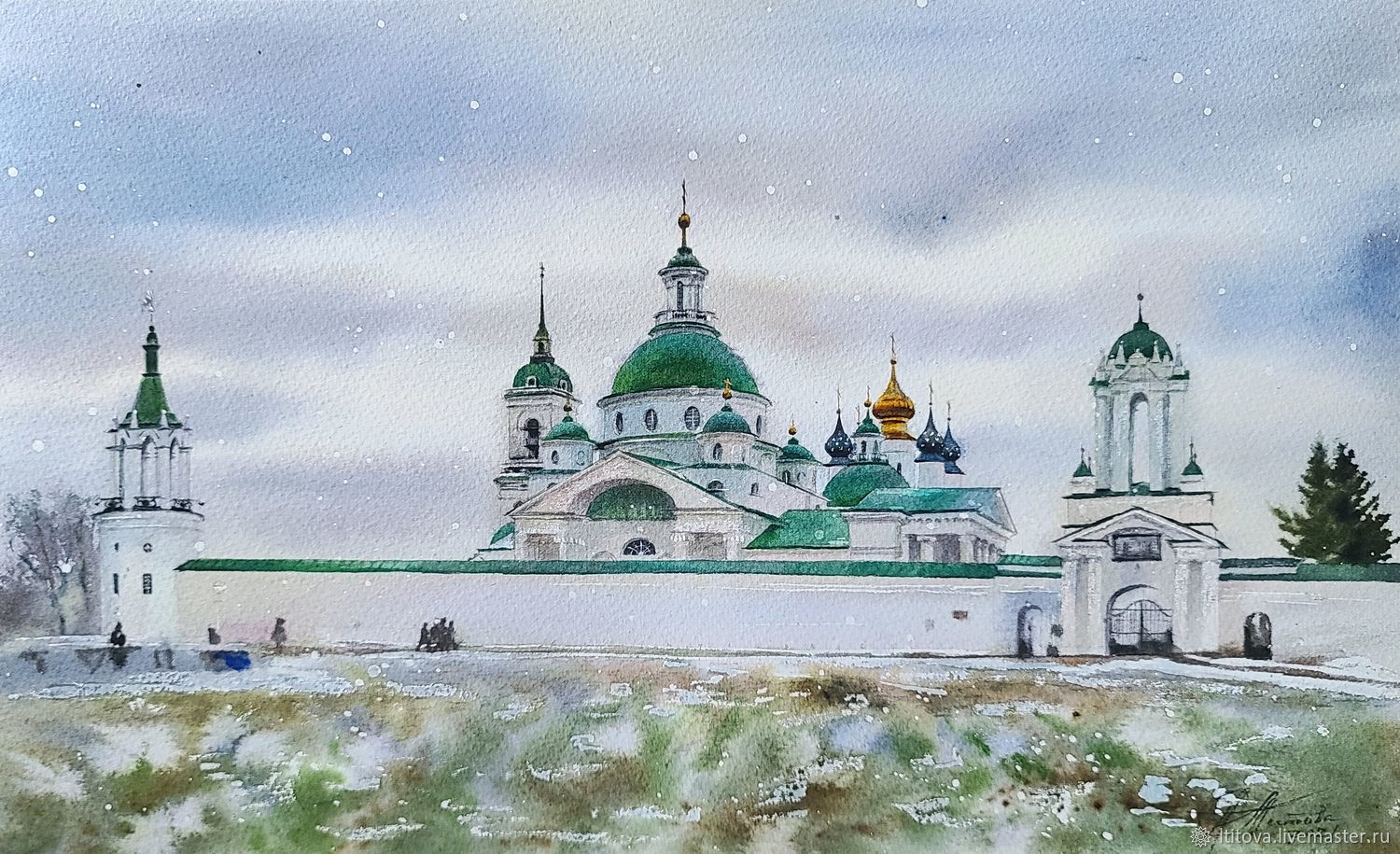 Спасо-Яковлевский монастырь в Ростове Великом схема