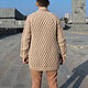 Men's outerwear: Men's beige knitted cardigan. Mens outerwear. CUTE-KNIT by Nata Onipchenko. My Livemaster. Фото №5