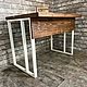 Стол-парта лофт. Столы. Мастерская LOFT. Ярмарка Мастеров.  Фото №4