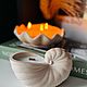 Интерьерная свеча SHELL. Свечи. DecorFromElena. Ярмарка Мастеров.  Фото №10