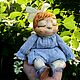 Кукла. Кукла в смешанной технике. Рыжик. Интерьерная кукла. STRUZHKA_Teddy_  (bayova). Ярмарка Мастеров.  Фото №4
