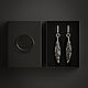 Серьга Feather Earring. Одиночная серьга. The Vale of Tears. Ярмарка Мастеров.  Фото №5