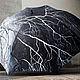 Зонт с расписным куполом и расписной ручкой НОЧЬ. Зонты. Umbrella Fine Art зонты с росписью. Ярмарка Мастеров.  Фото №4