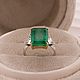 Золотое кольцо с изумрудом и бриллиантами. Кольцо-печатка. FROLOF JEWELRY. Ярмарка Мастеров.  Фото №9