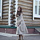 Ivory wool dress, romantic warm dress for winter with puffy skirt. Dresses. Discreet Charm. My Livemaster. Фото №6