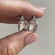 Продано! Серьги с натуральным морганитом 3.05 ct, Серьги классические, Белорецк,  Фото №1