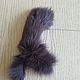 The tail of the Finnish arctic fox is gray-purple / natural fur. Fur. Warm gift. Online shopping on My Livemaster.  Фото №2