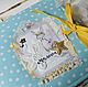 100% handmade album, `Bunny` for the expectant mother or young mother. Made of high quality materials, there is a breakdown by months, with envelope. Suitable as a nice gift for yourself t
