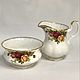 Винтаж: Чайный сервиз "Old Country Roses", Royal Albert. Сервизы винтажные. Елена thing_with_history. Ярмарка Мастеров.  Фото №4