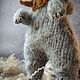 Енотик Яша вязаный спицами. Амигуруми куклы и игрушки. KnitFunnyZoo. Ярмарка Мастеров.  Фото №6