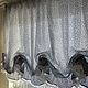 Подъемная штора «Мари-Акварель» голубая. Римские и рулонные шторы. Интерьерный текстиль (Tatyana). Ярмарка Мастеров.  Фото №6