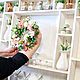 Полка Прованс на стену для кухни деревянная Bliss of Provence. Полки. Виктория Петрова / полки деревянные Прованс. Ярмарка Мастеров.  Фото №5