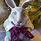  Christmas Tree Ball Rabbit with a Secret. symbol of the year. Christmas decorations. BronvenGift (bronven). Online shopping on My Livemaster.  Фото №2