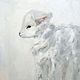 Lamb oil painting 50h60 cm. Pictures. Viktorianka. Online shopping on My Livemaster.  Фото №2