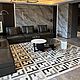  ковёр ручной работы из шкур коровы. Ковры для дома. Luxury Patchwork. Интернет-магазин Ярмарка Мастеров.  Фото №2