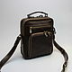 Men's bag: Leather bag. Men\'s bag. antony-1. My Livemaster. Фото №4