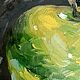 Натюрморт маслом,  "Зелёное яблоко", 20х20. Картины. Маруся Drako ART. Интернет-магазин Ярмарка Мастеров.  Фото №2