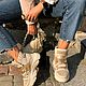Ботинки женские, натуральная кожа. Ботинки. AlianCurdas. Интернет-магазин Ярмарка Мастеров.  Фото №2