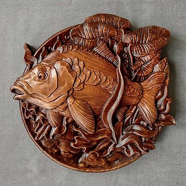 Картины и панно ручной работы. Ярмарка Мастеров - ручная работа Карп. Handmade.