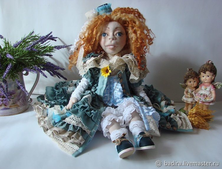 fabric sculpture dolls