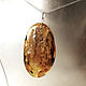 Very large pendant made of natural Baltic amber(478), Pendant, Kaliningrad,  Фото №1