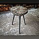 Кофейный-журнальный столик из спилаберёзы. Авторская работа. Эксклюзив, Столы, Волоколамск,  Фото №1
