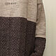  свитер женский вязаный Кофейный. Свитеры. Ната Онипченко      CUTE-KNIT. Интернет-магазин Ярмарка Мастеров.  Фото №2