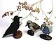 Miniature Birds for Dollhouse and Garden Set of 3 pcs, Miniature figurines, Salsk,  Фото №1