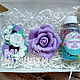 Gift SPA set for March 8, 'Violet Rose'. Soap. We are Toys. Online shopping on My Livemaster.  Фото №2