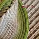 шарф вязаный крючком из полу-хлопка. Шарфы. Knitted-stori. Ярмарка Мастеров.  Фото №11