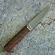 Knife 'Ladoga-1' 95h18 stab.ash. Knives. Artesaos e Fortuna. My Livemaster. Фото №5