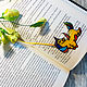 Stained glass bookmark for the book ' Unicorn', Bookmark, Novosibirsk,  Фото №1