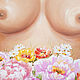 Painting girl Peony Nude Girl Nude painting 50h100 cm. Pictures. kartina-sochi. My Livemaster. Фото №6