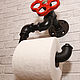Держатель для туалетной бумаги в стиле лофт, индастриал, стимпанк, Держатели, Москва,  Фото №1