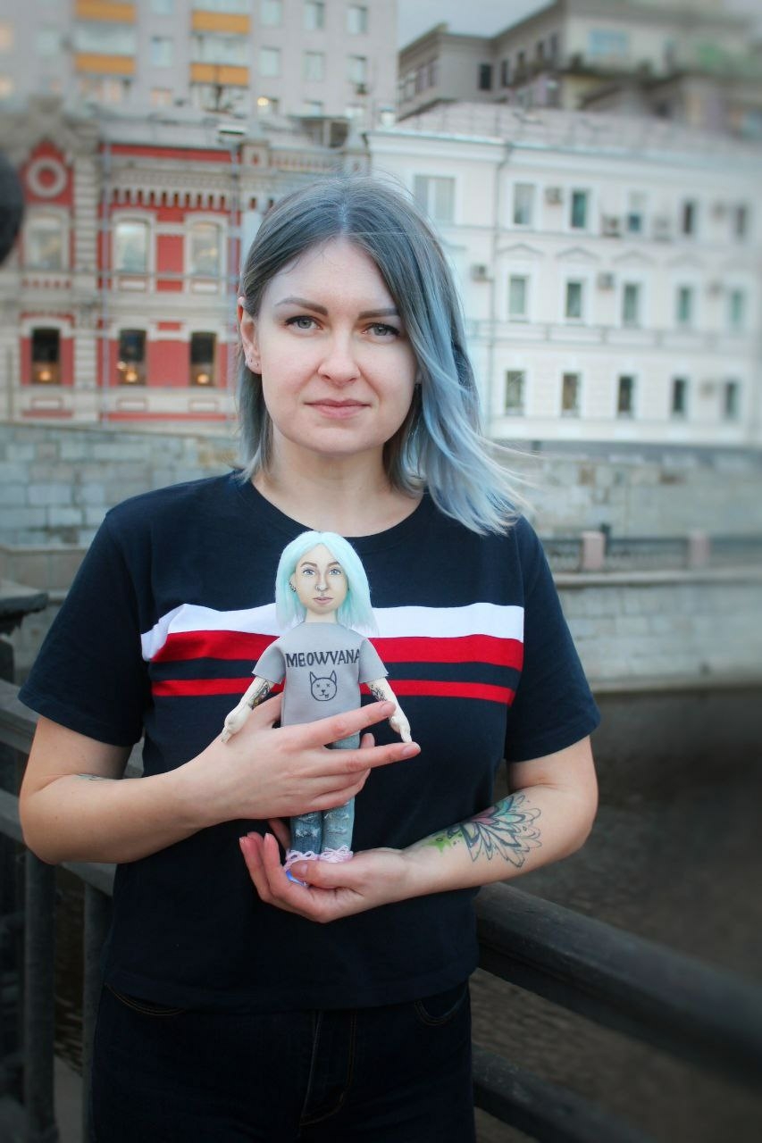 портретная кукла 