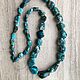 БИРЮЗОВЫЙ МИКС - хризоколла/говлит. Бусины. STONES Etc.. Ярмарка Мастеров.  Фото №6