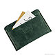 Leather passport cover driver's documents and maps. Passport cover. Ptaho. Online shopping on My Livemaster.  Фото №2