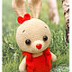 Зайка Шерин. Амигуруми куклы и игрушки. Handmade Zone Annette. Ярмарка Мастеров.  Фото №4