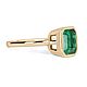 Бразильский изумруд 3,18  CTS золоте кольцо 14 К  от JR Jewel. Кольца. МаргаРита (JRemeralds). Интернет-магазин Ярмарка Мастеров.  Фото №2