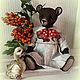  мишка тедди. Мишки Тедди. Nataliya-1bu. Ярмарка Мастеров.  Фото №8