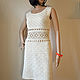 Dress crochet Manuela. cotton, Dresses, Odessa,  Фото №1