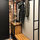 Вешалка из массива сосны в стиле Лофт “Handig”. Вешалки. Мебель на заказ U.LOFT. Интернет-магазин Ярмарка Мастеров.  Фото №2