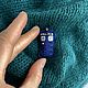 Заказать Брошь ТАРДИС / значок Доктор Кто /брошь Doctor Who/ Тардис мини брошка. Kalacheva Knits. Ярмарка Мастеров. . Сувениры из фильмов Фото №3